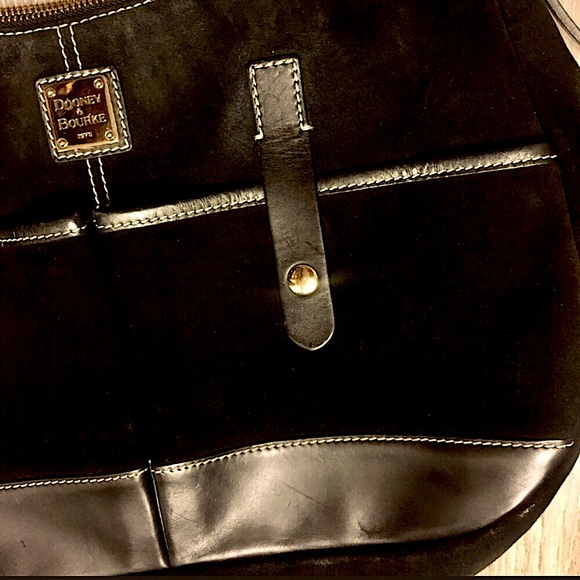 DOONEY & BOURKE BLACK SHOULDER/HOBO BAG - Picture 5 of 10